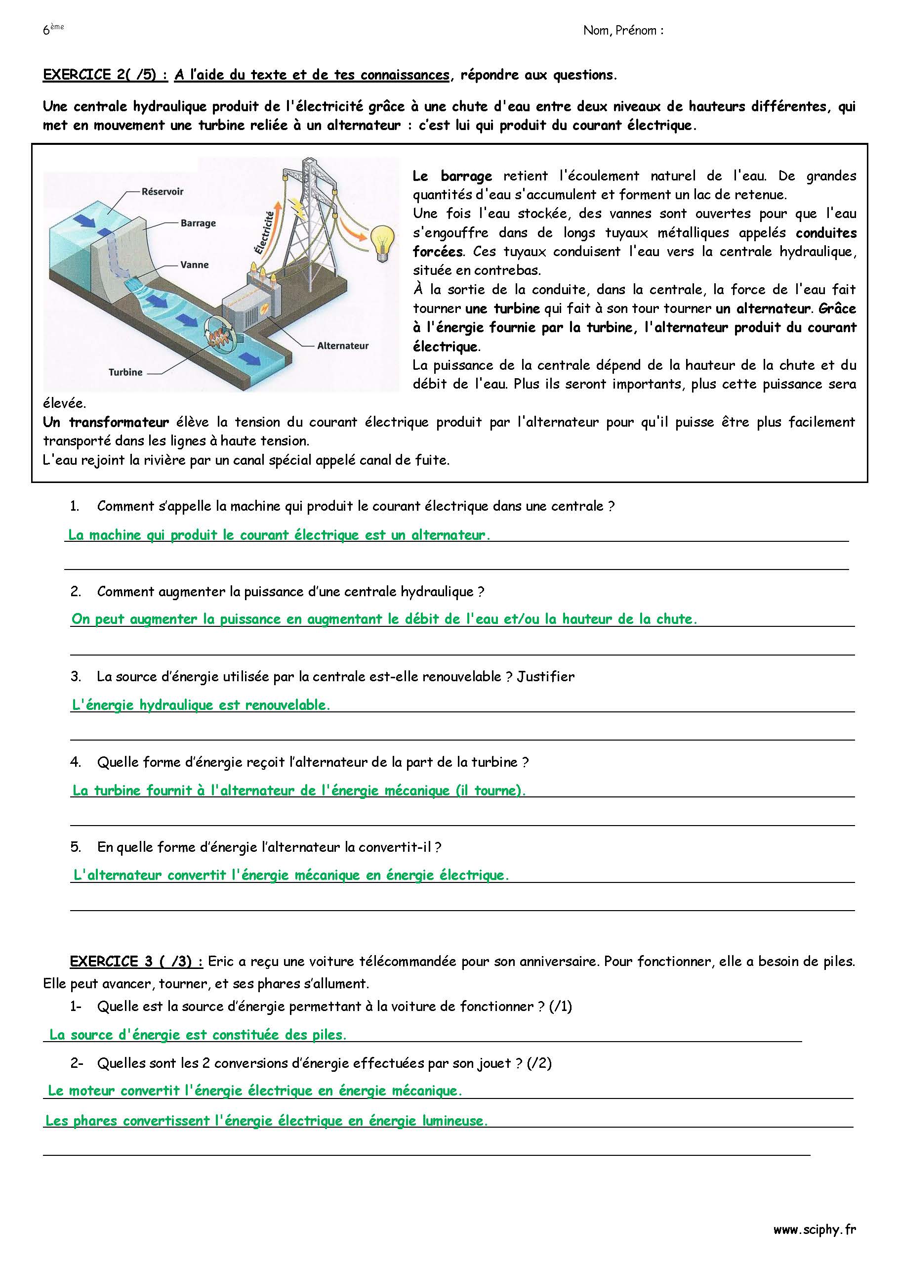 ds2 6 ème energies 2024 2025 correction Page 2